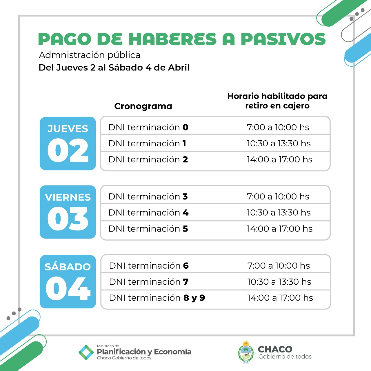 Estatales provinciales Jubilados comenzar n a cobrar desde el