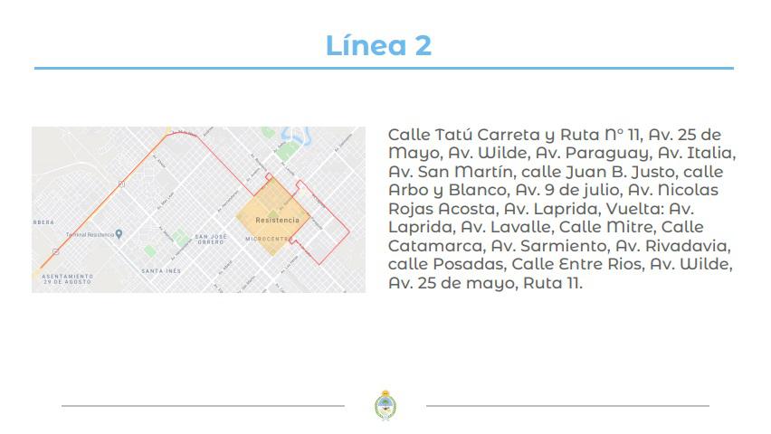 Cambian el recorrido de las l neas de colectivos del Gran Resistencia