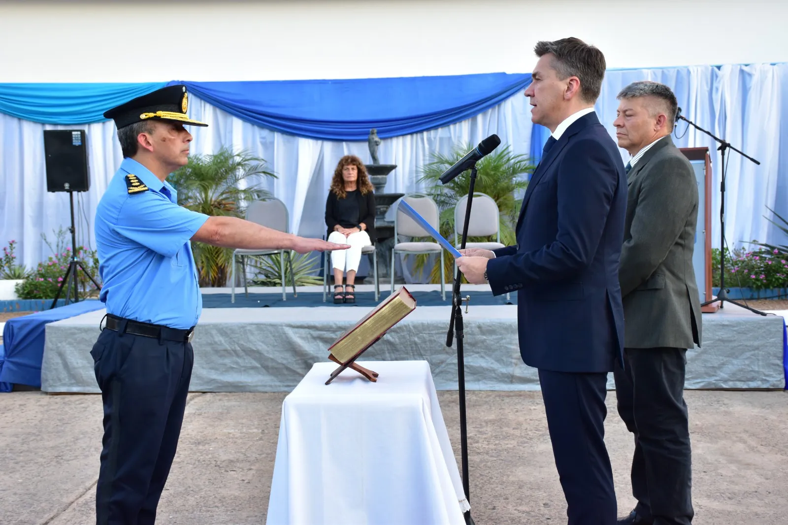 Jura el comisario general Francisco Romero como jefe de la Polic a