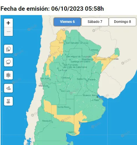 Anuncian tormentas fuertes para el Este del Chaco