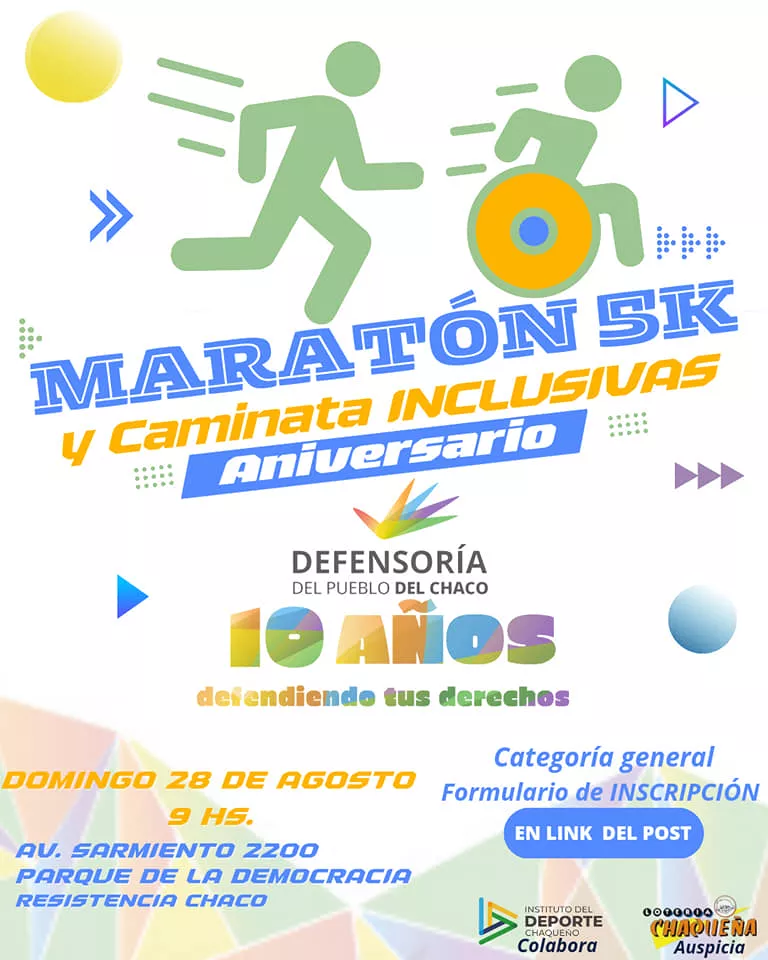 Preparan maraton 5K para el domingo 28