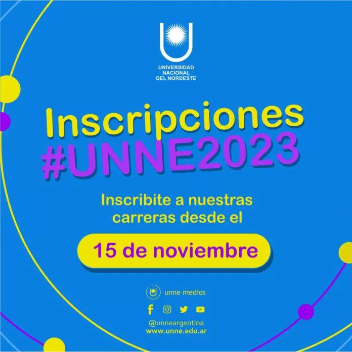 Este martes 15 inician las inscripciones en la UNNE