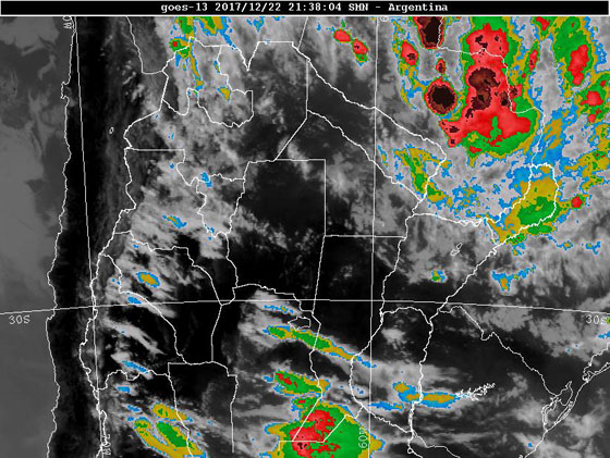 Anuncian lluvias y tormentas para el Chaco