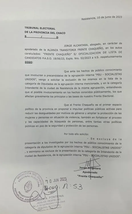 Frente-Chaqueño-Pedido-de-exlusion-del-Partido-Socialista-Unidos-23-06-10-01