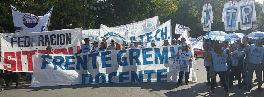 El Frente Gremial Docente convoca a medidas de fuerza para el