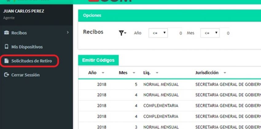 Estatales provinciales Ya est disponible en internet el retiro