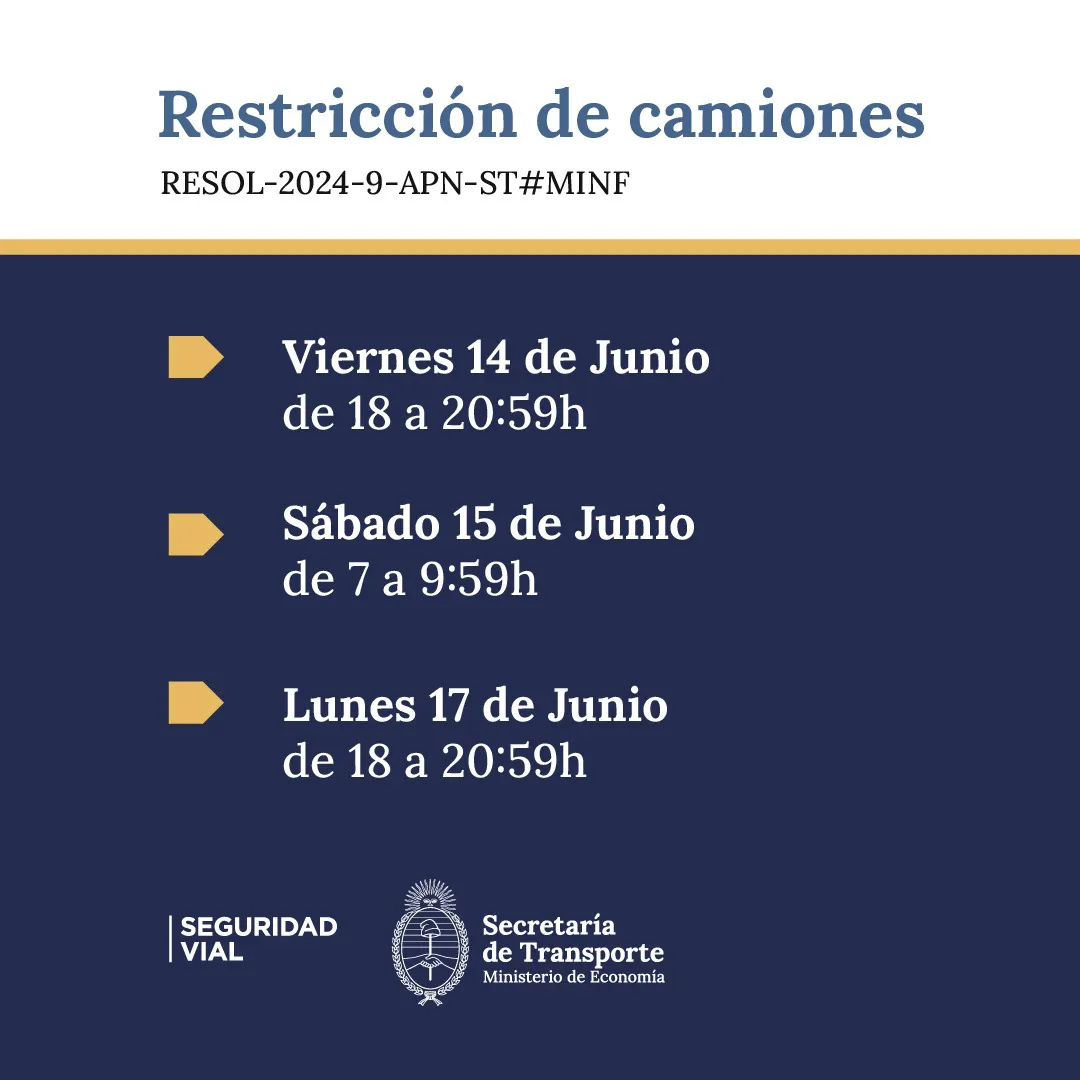 ANSV-Restricción de camiones-24-06-14-01