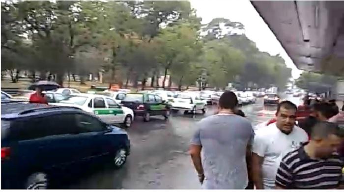 protesta-de-radiotaxis-en-Resistencia