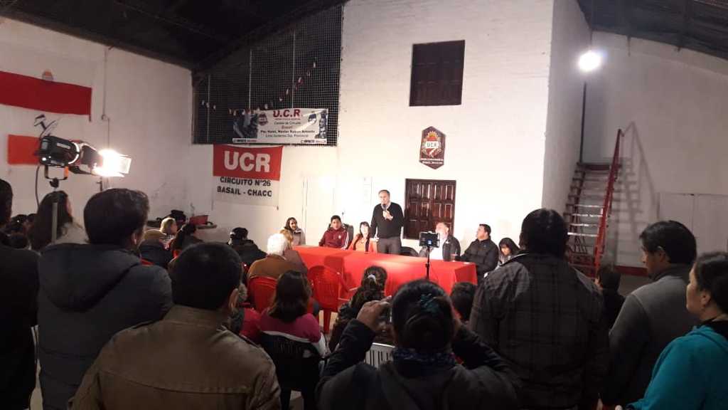 El frente Chaco Somos Todos presenta sus candidatos locales en Basail