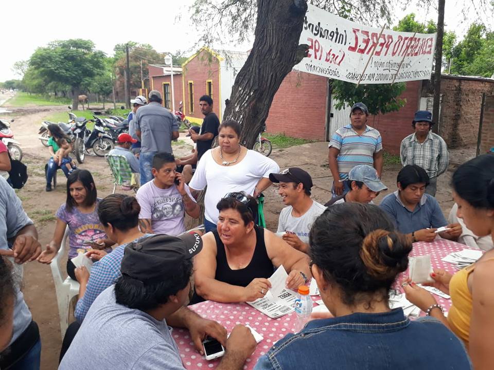 Elecciones en Villa R o Bermejito Socialistas Unidos por el Chaco