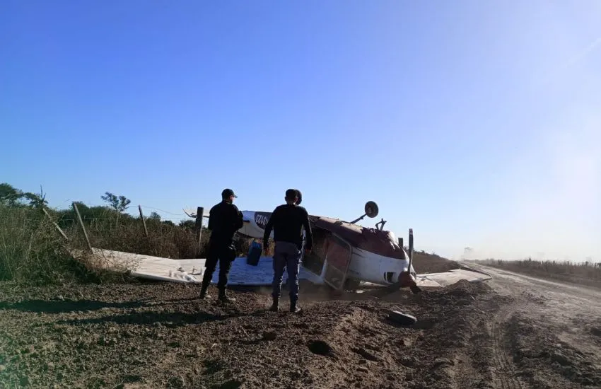 Cae avioneta en Avia Terai