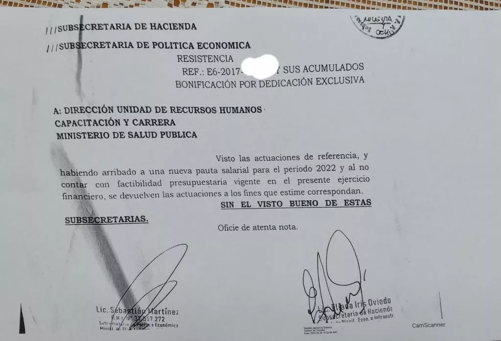 APTASCh-Repudio a la negacion a la Dedicación Exclusiva 22-05-03-01