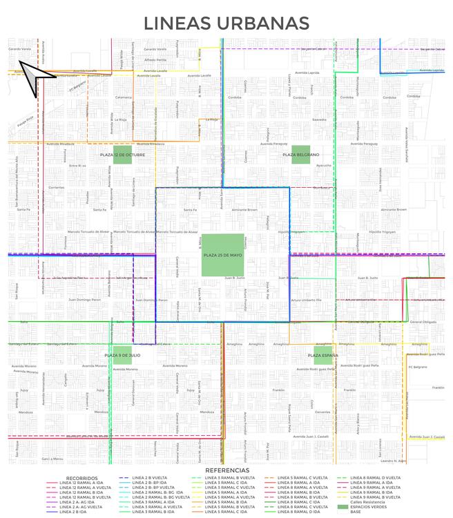 Con nuevos recorridos los colectivos empiezan a circular desde el