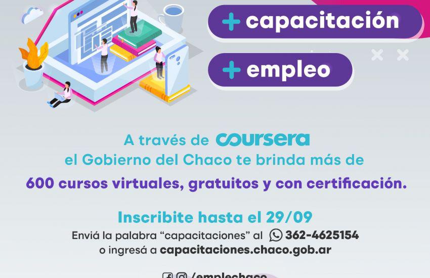 Becas para capacitaciones online gratuitas