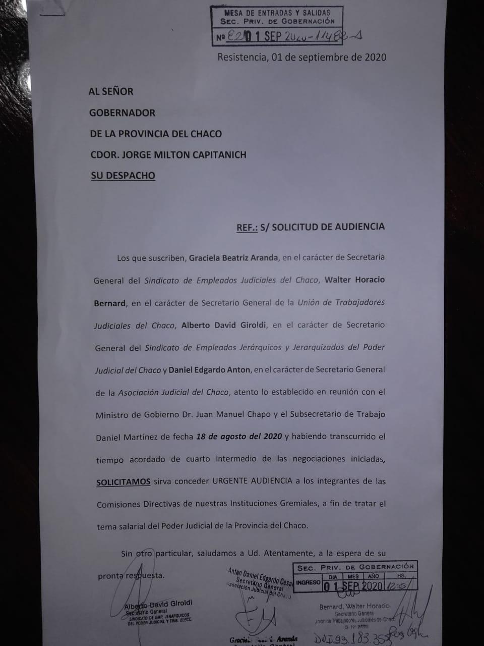 La Uni n Judicial rechaza presentaci n