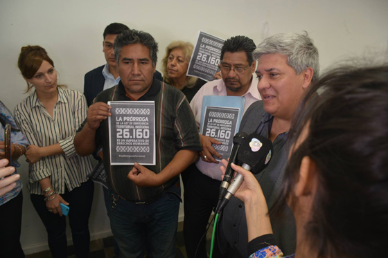 Piden por la prórroga de la Ley de Emergencia Territorial Indígena 26.160