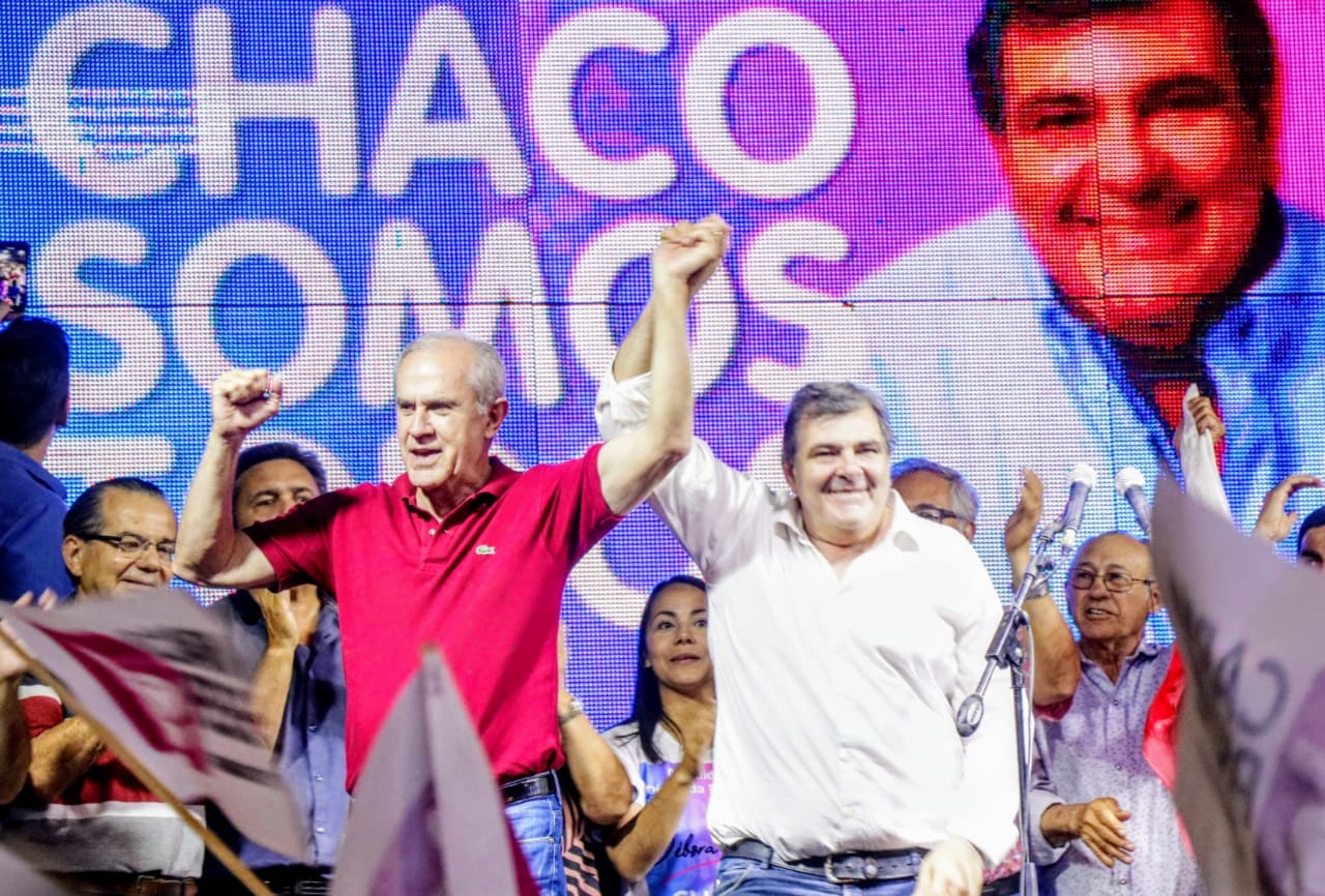 Cierre del frente Chaco Somos Todos en S enz Pe a Somos la cara