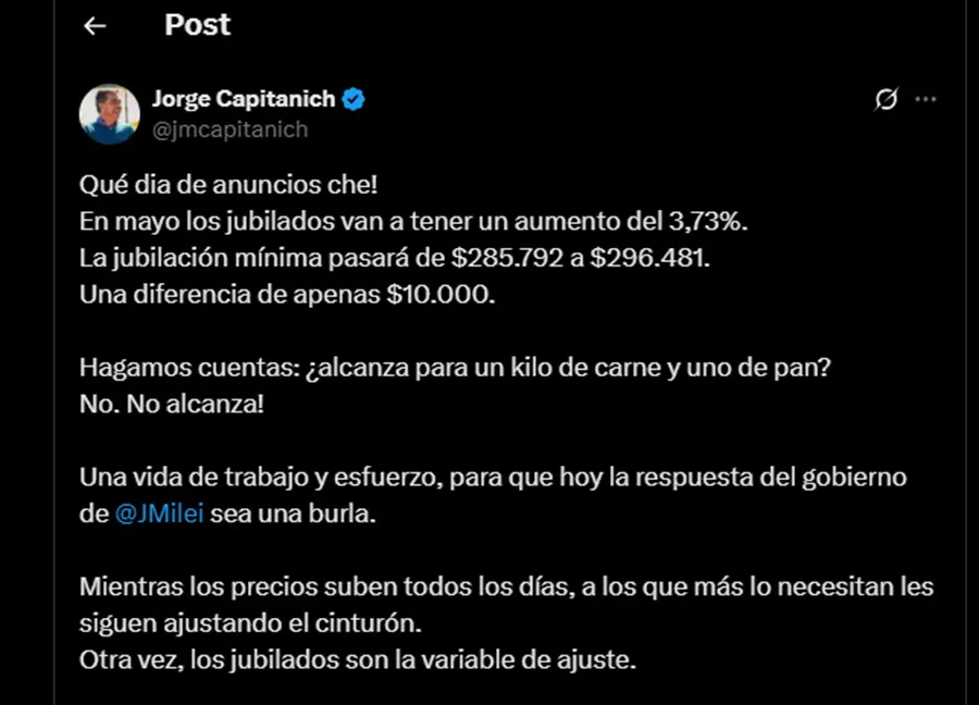 Jorge Capitanich on X_ _Qué dia de anuncios ch-X-Aumentos-en-la-jubilacion-asignaciones-familiares-25-04-28-01