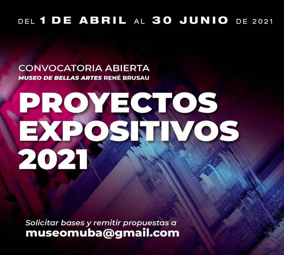 PATRIMONIO ACTIVO - MUBA – Convocatoria proyectos expositivos 2021 - Flyer